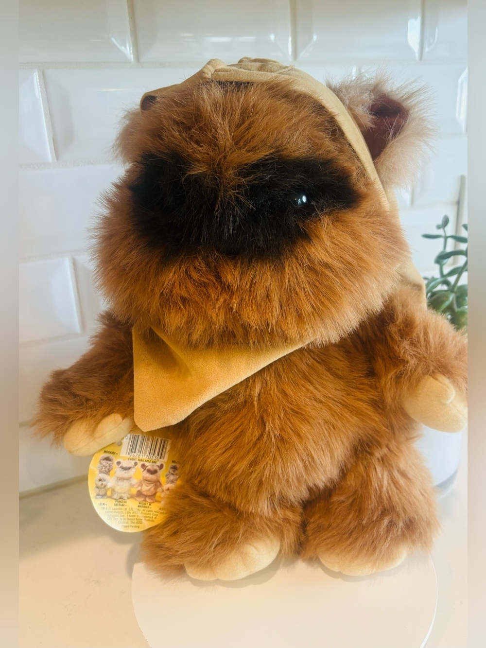 Start Wars, Kenner,Ewok Wicket Star Wars Vintage 1983 Plush Return Of The Jedi